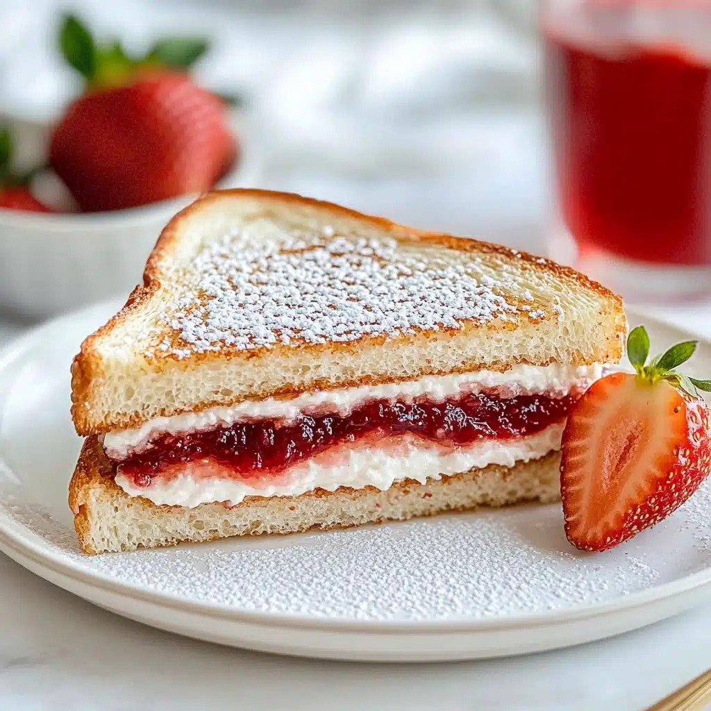 Strawberry Cheesecake French Toast Sandwiches Recipe - Recipe Image