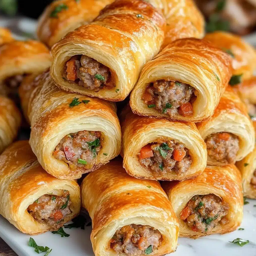 Rotel Sausage Crescent Bites Recipe - Recipe Image