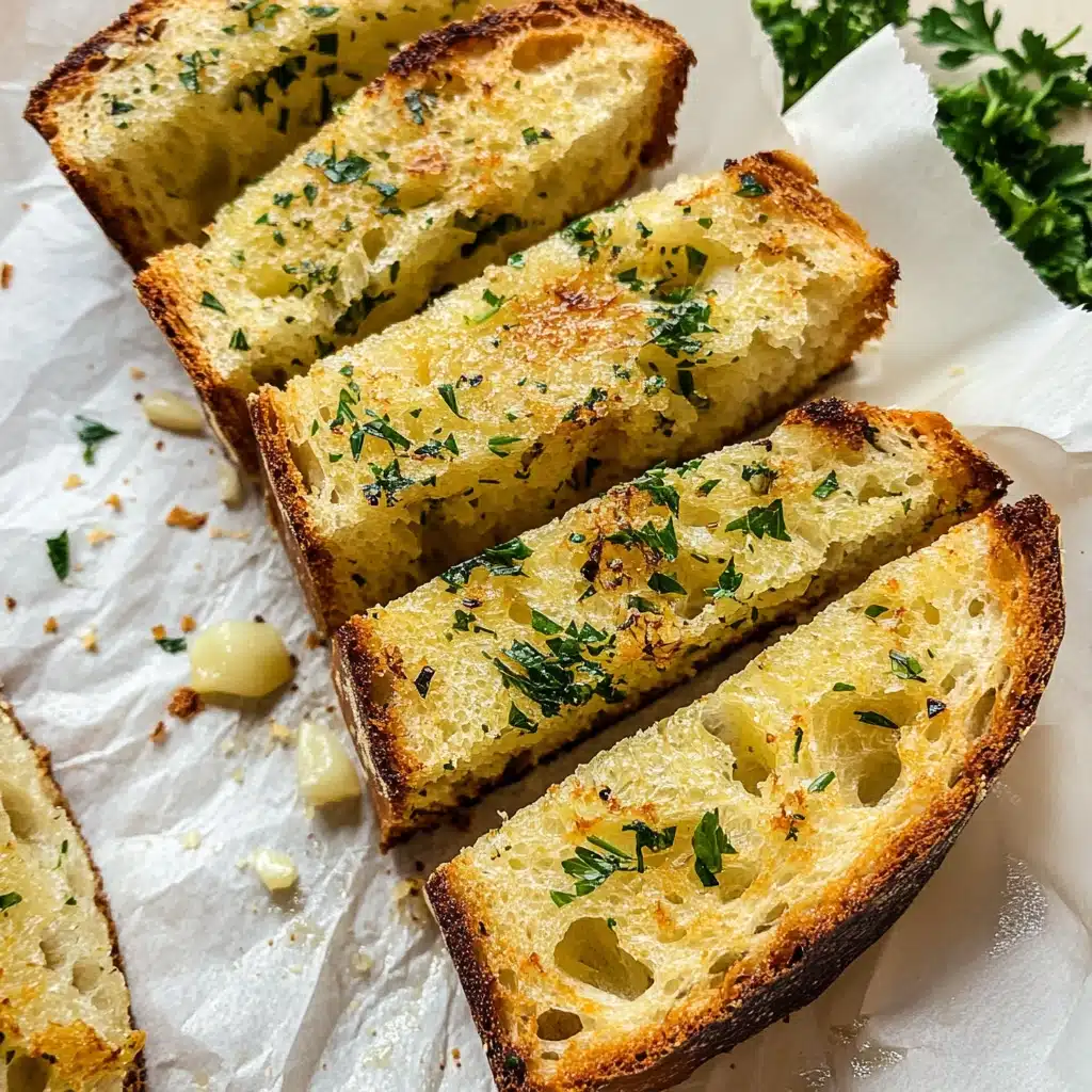 Ultimate Cheesy Garlic Bread Recipe - Recipe Image