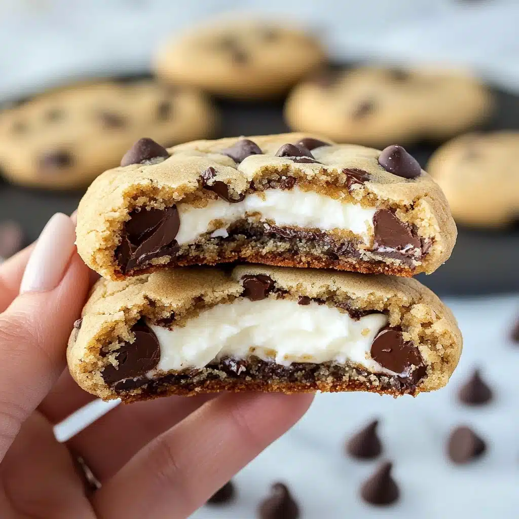 Cheesecake-Stuffed Chocolate Chip Cookie Bombs Recipe - Recipe Image