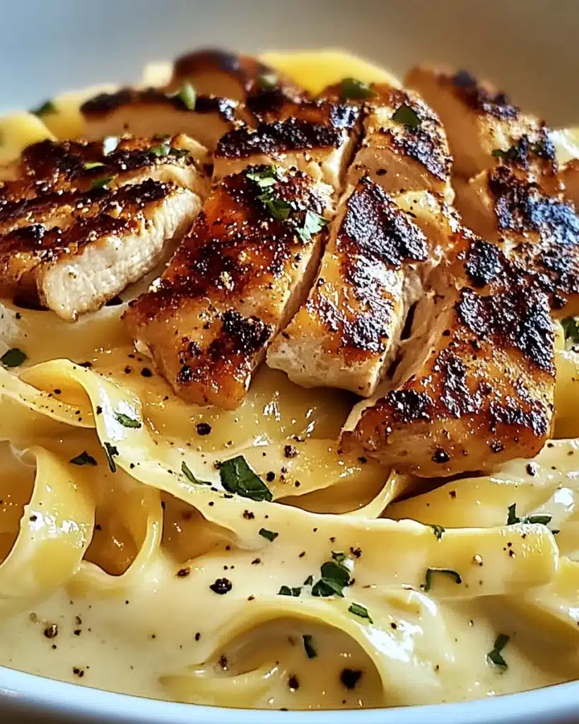 Buttered Noodles with Golden Chicken Recipe