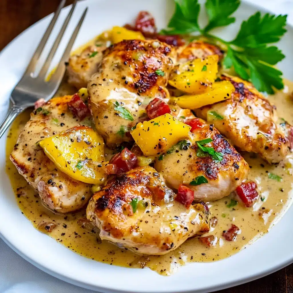 Creamy Pepperoncini Chicken Delight Recipe - Recipe Image