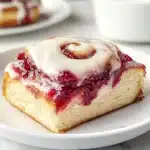 Strawberry Cheesecake Cinnamon Rolls Recipe