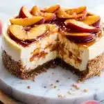 Peach Cobbler Cheesecake Delight Recipe