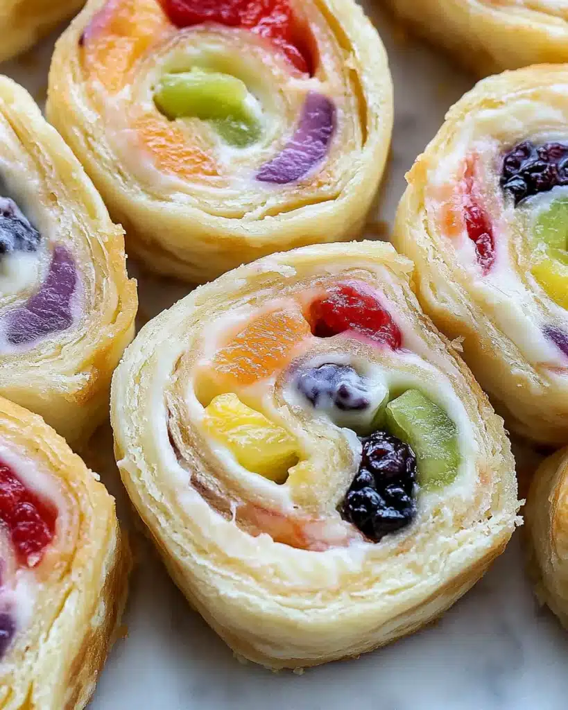 Fruity Cheesecake Roll-Up Delights Recipe