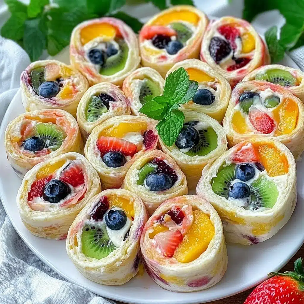 Fruity Cheesecake Roll-Up Delights Recipe - Recipe Image