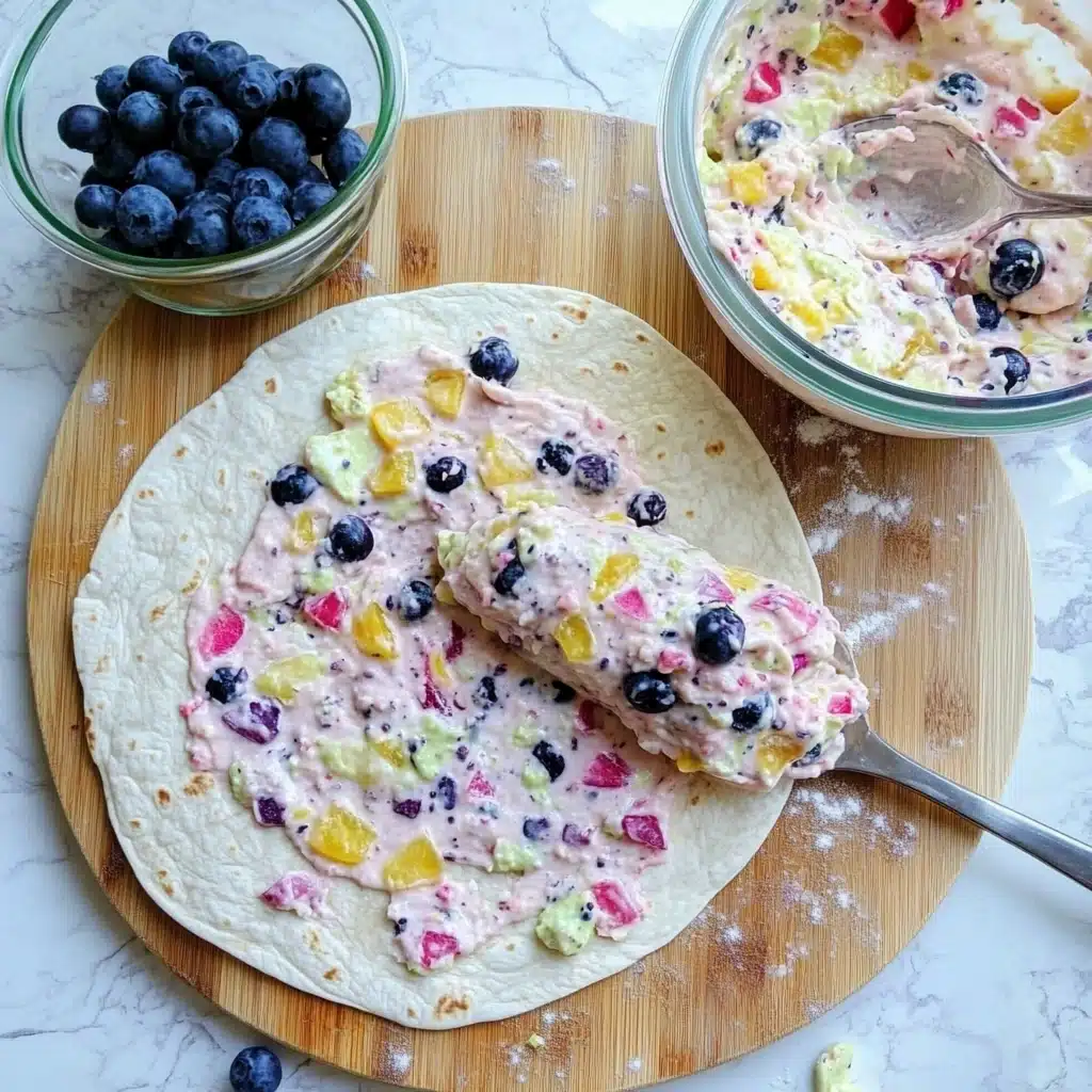 Fruity Cheesecake Roll-Up Delights Recipe - Recipe Image