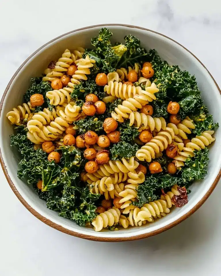 Smoked Chickpea Caesar Pasta Salad Recipe
