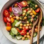 Mediterranean Chickpea Herb Salad Recipe