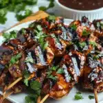 Honey Chipotle Grilled Chicken Skewers Recipe