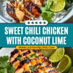 Sweet Chili Chicken Bowl with Coconut Lime Drizzle Recipe