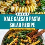 Smoked Chickpea Caesar Pasta Salad Recipe