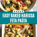 Harissa Baked Feta Pasta Recipe