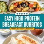 High Protein Breakfast Burrito Recipe