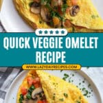 Veggie Omelet Recipe