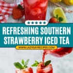 Southern Strawberry Sweet Tea Delight Recipe