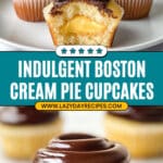 Boston Cream Pie Cupcakes Recipe