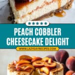 Peach Cobbler Cheesecake Delight Recipe