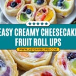 Fruity Cheesecake Roll-Up Delights Recipe
