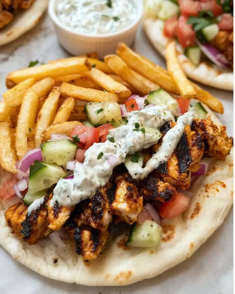 Air Fryer Chicken Souvlaki Recipe