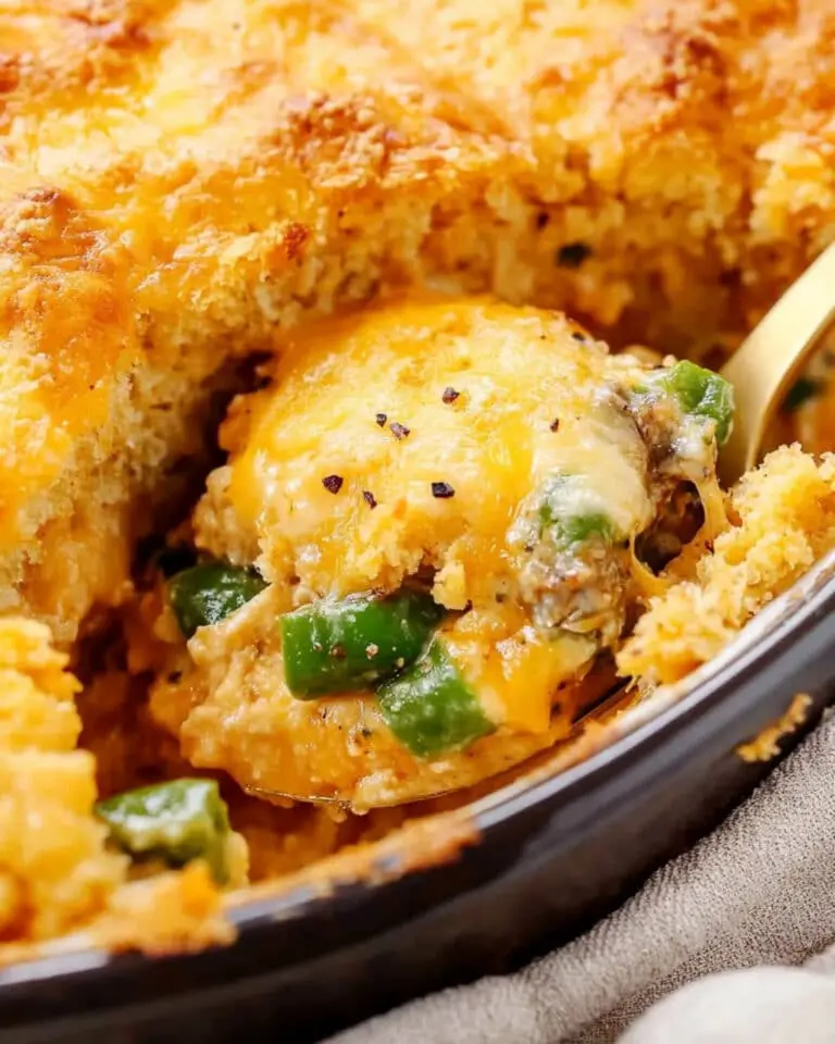 Cheddar Bay Green Bean Casserole Recipe