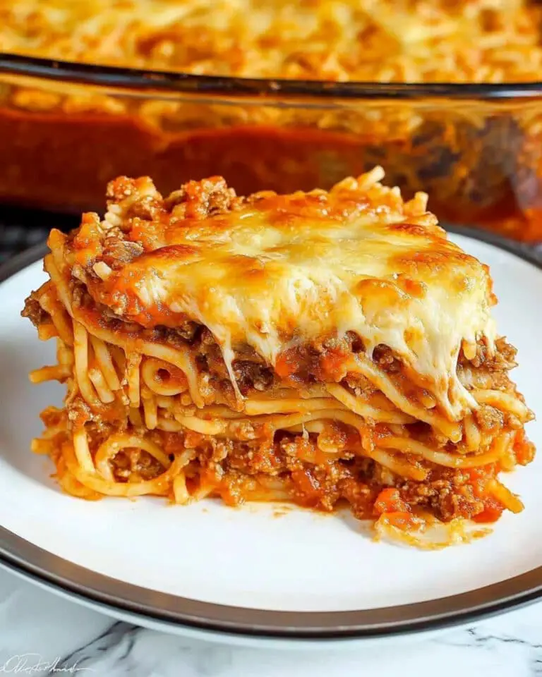 Cheddar Bay Spaghetti Casserole Recipe