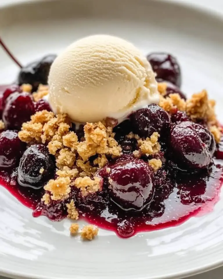 Cherry Crumble Recipe