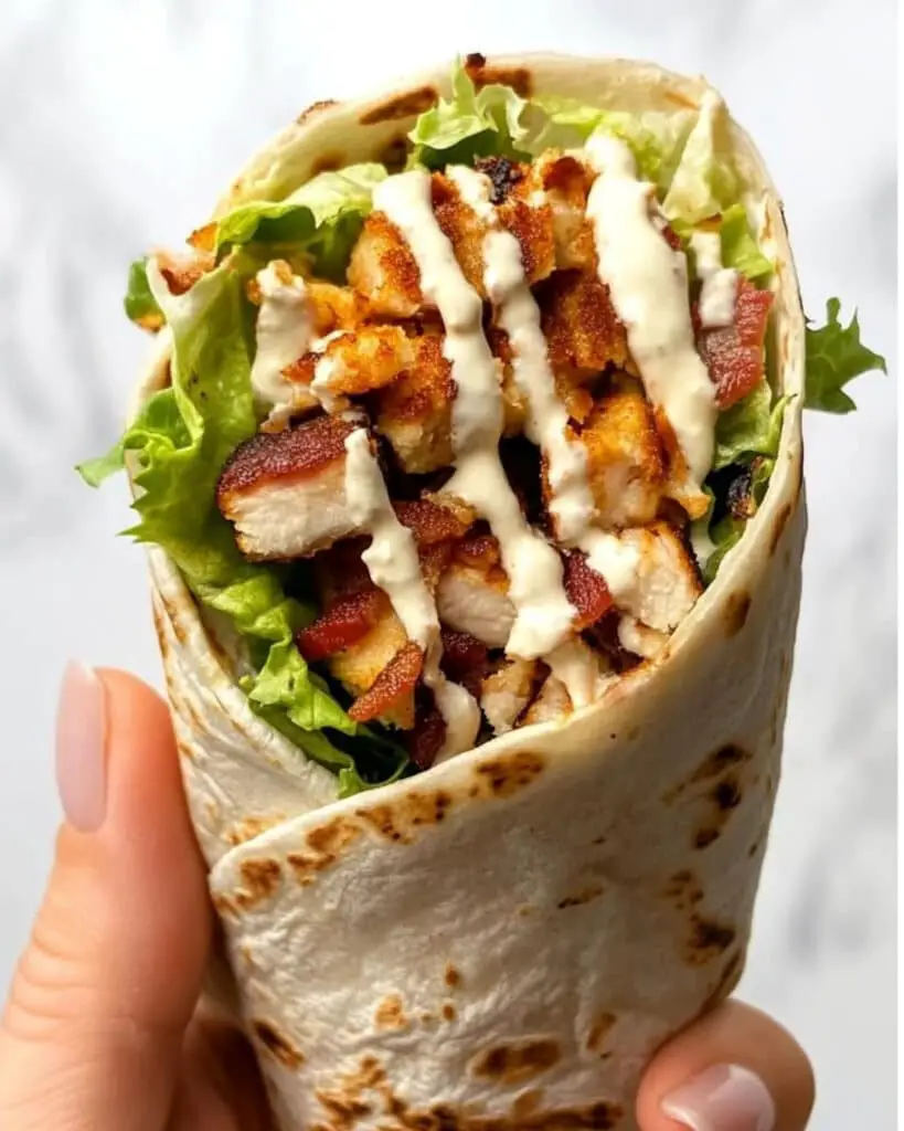 Chicken Caesar Flatbreads Recipe