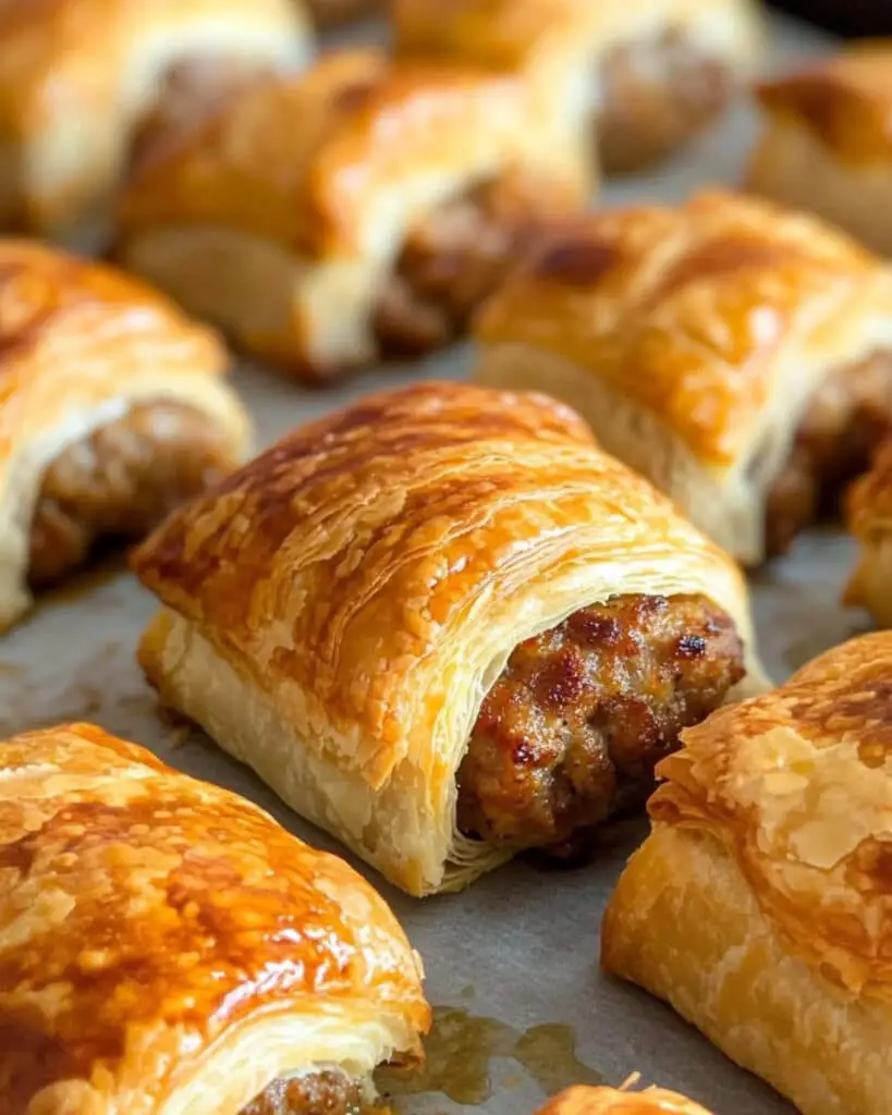 Chorizo Sausage Rolls Recipe