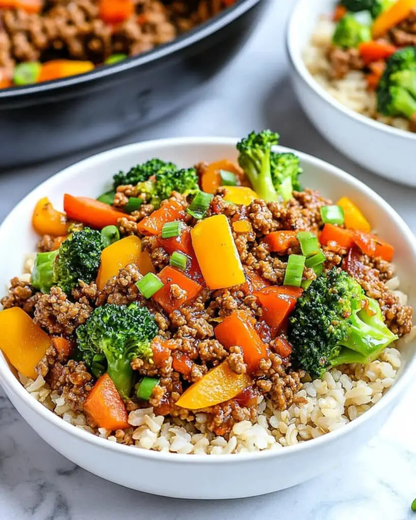 Firecracker Beef Bowls Recipe