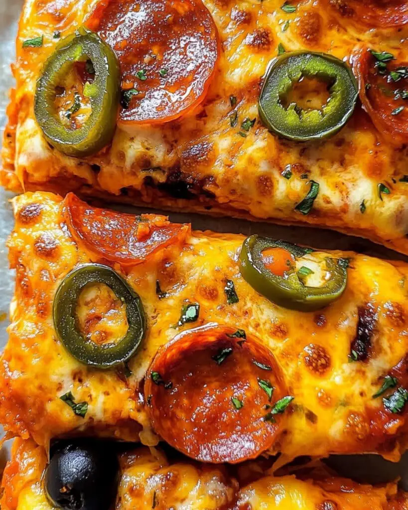Hot Honey Garlic Flatbread Pizzas Recipe