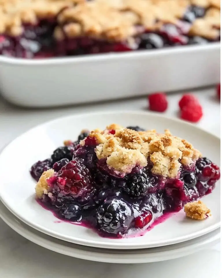 Mixed Berry Crumble Recipe