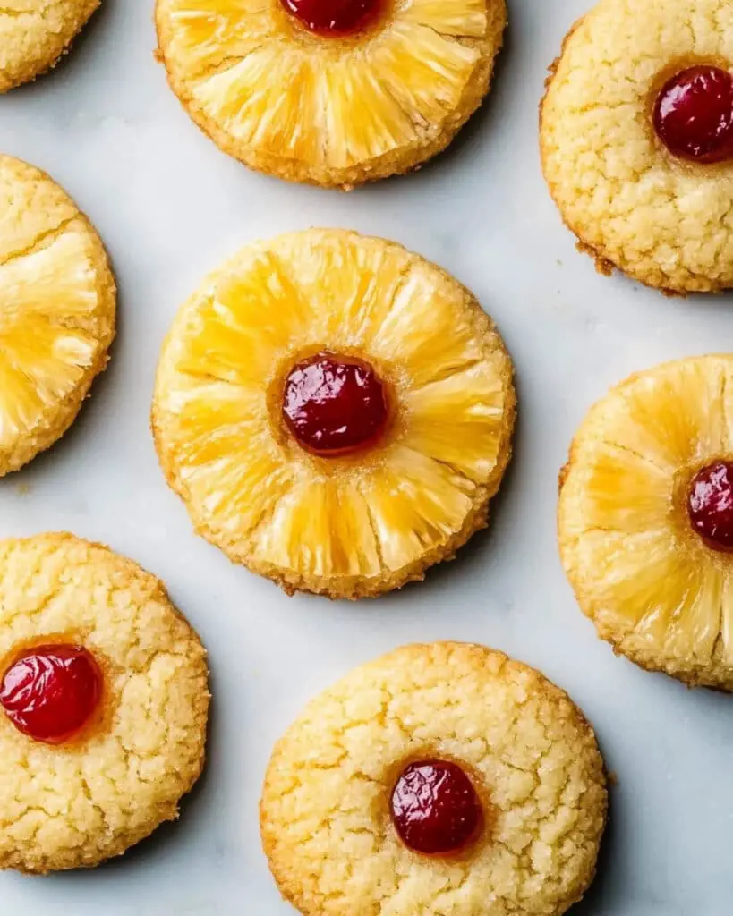 Pineapple Upside Down Cookies Recipe