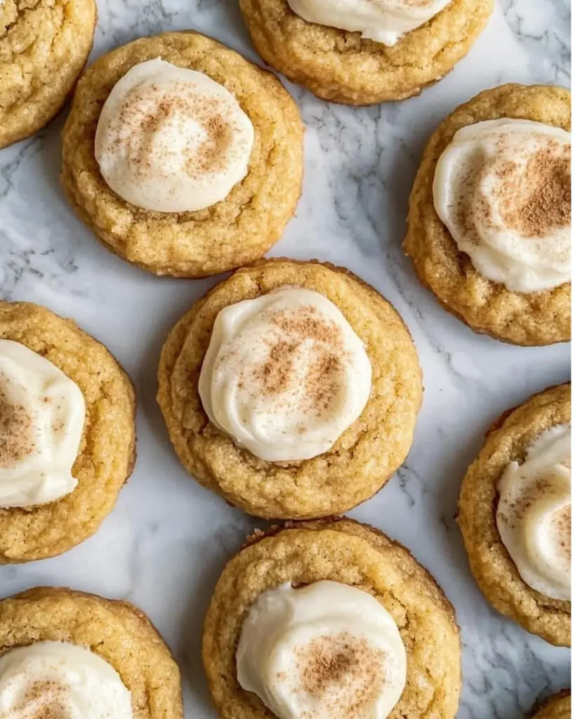 Pumpkin Cheesecake Thumbprint Cookies Recipe