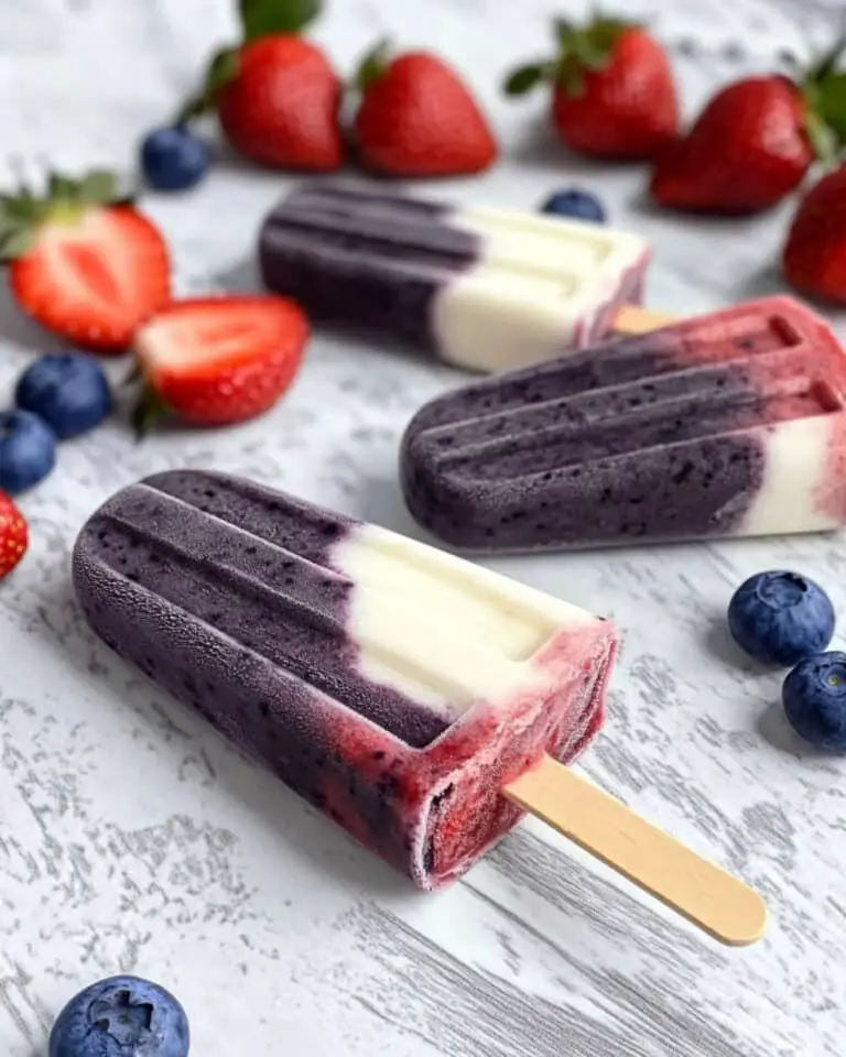 Red White And Blue Firecracker Popsicles Recipe