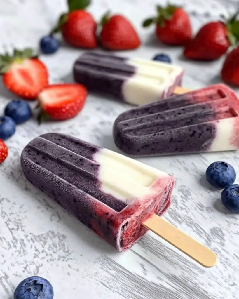 Red White And Blue Firecracker Popsicles Recipe