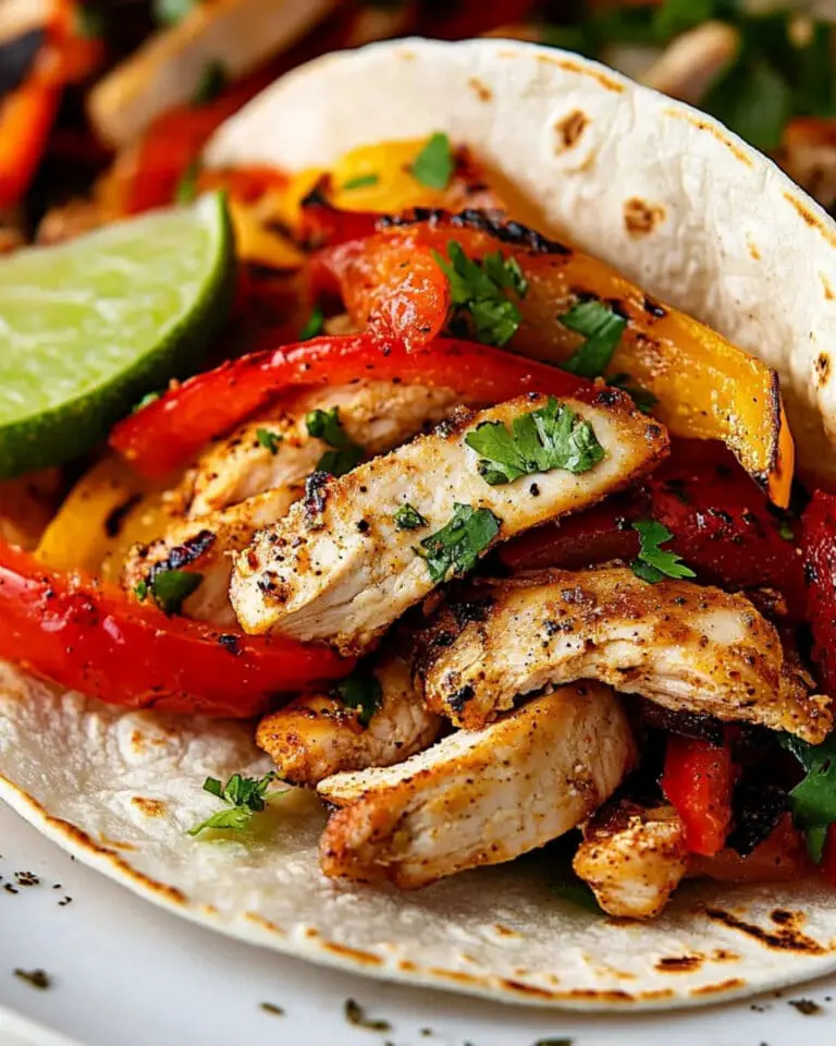 Sizzling Skillet Chicken Fajitas Recipe