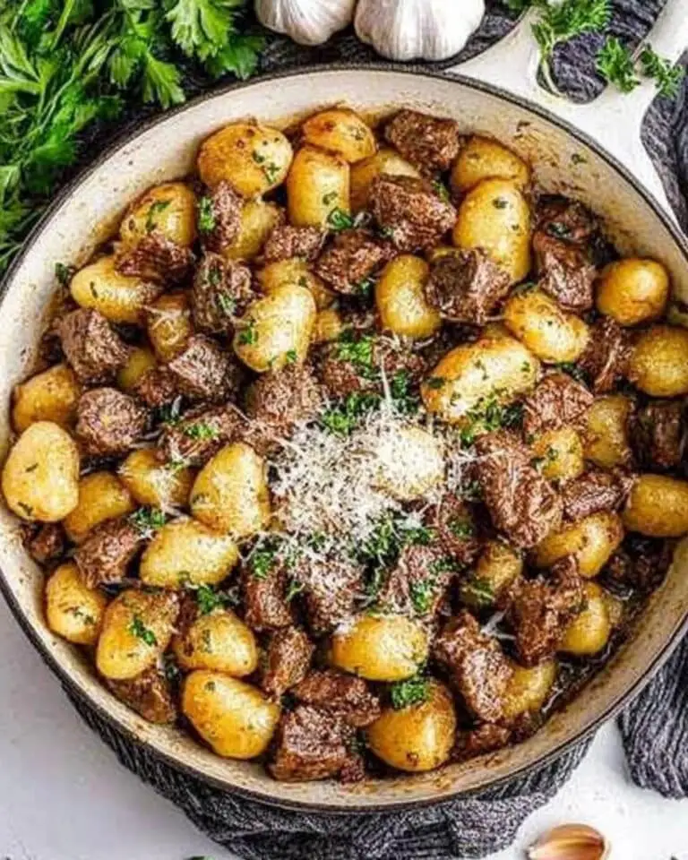 Steak Bites and Gnocchi Recipe