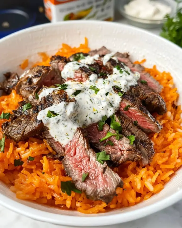 Steak & Queso Rice Recipe