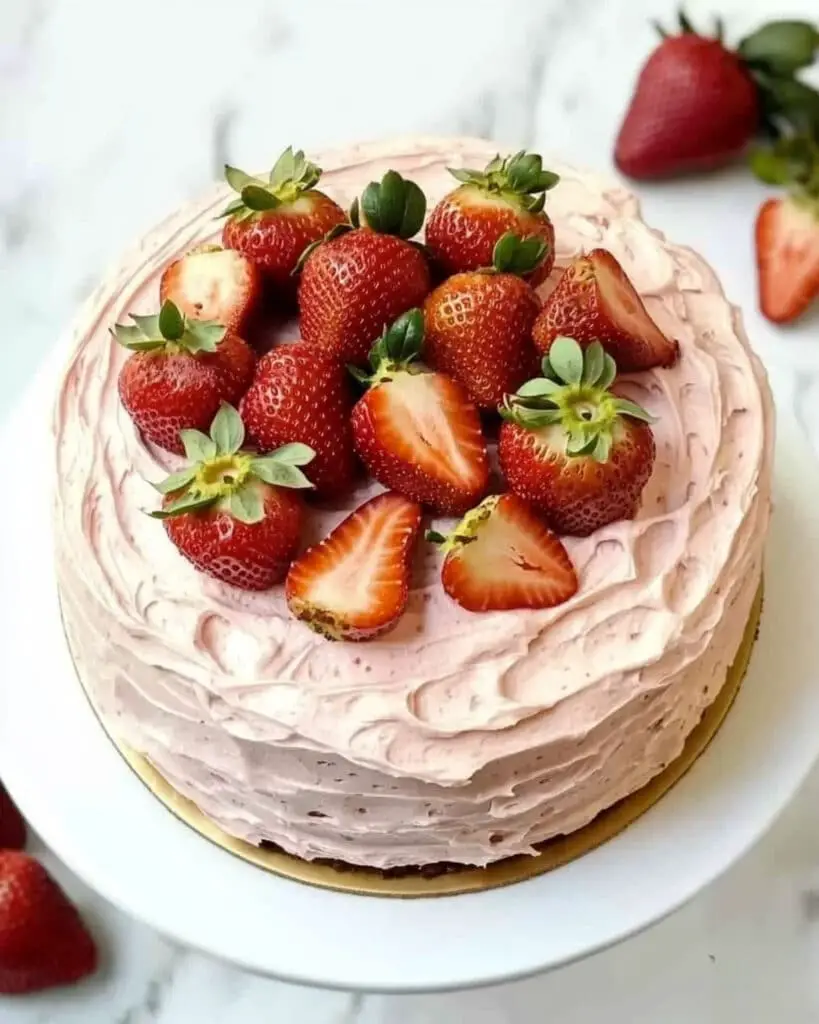 Strawberry Dream Layer Cake Recipe