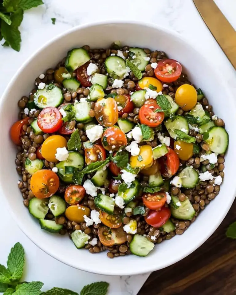 Summer Lentil Salad Recipe