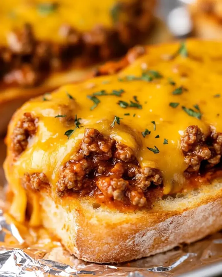 Texas Toast Sloppy Joes Recipe