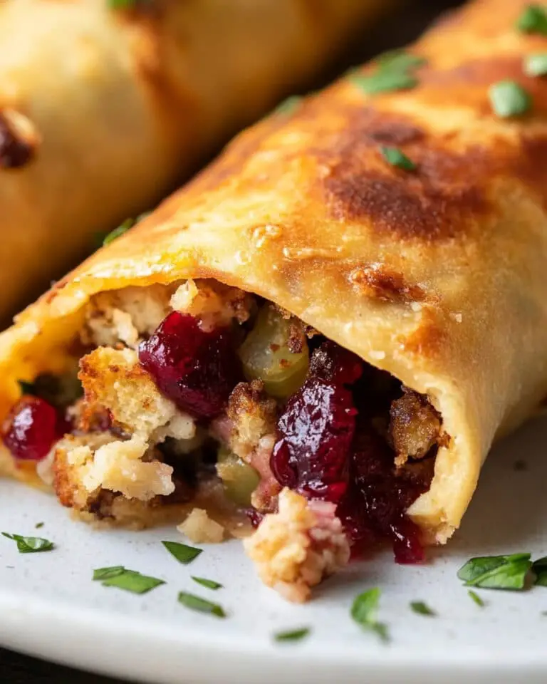 Turkey & Stuffing Roll Ups Recipe