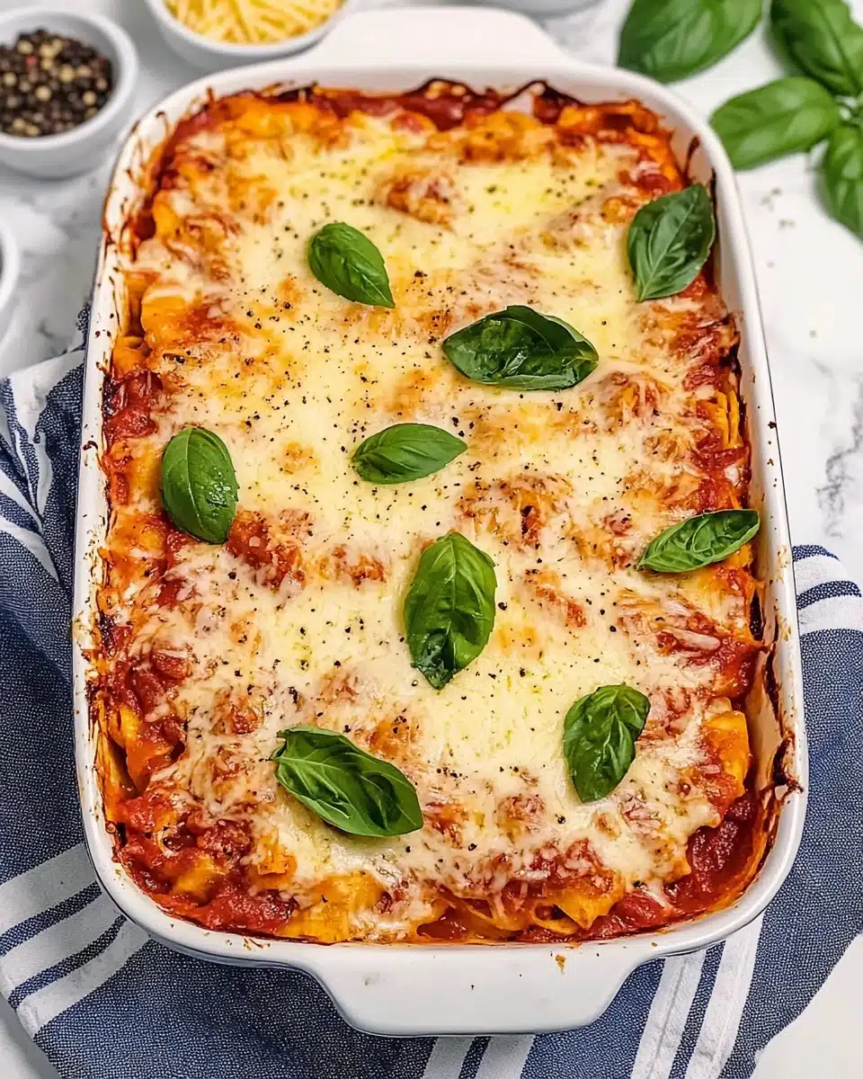 Easy Ravioli Lasagna Recipe