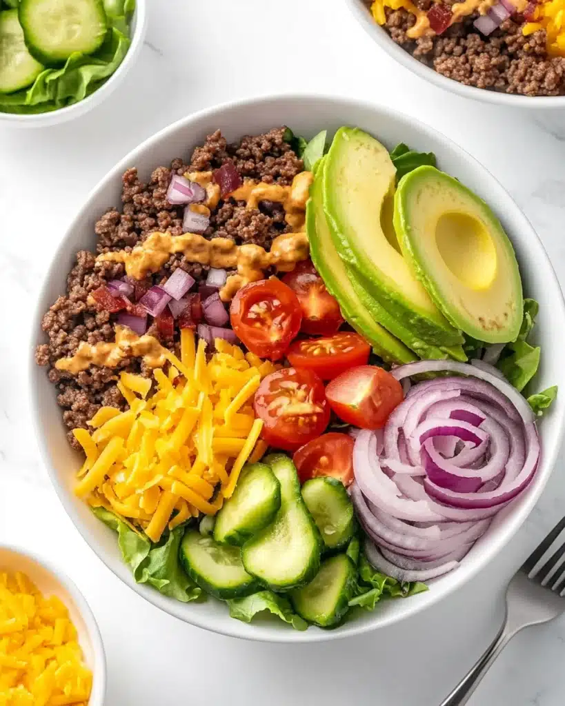 Loaded Burger Bowl Recipe