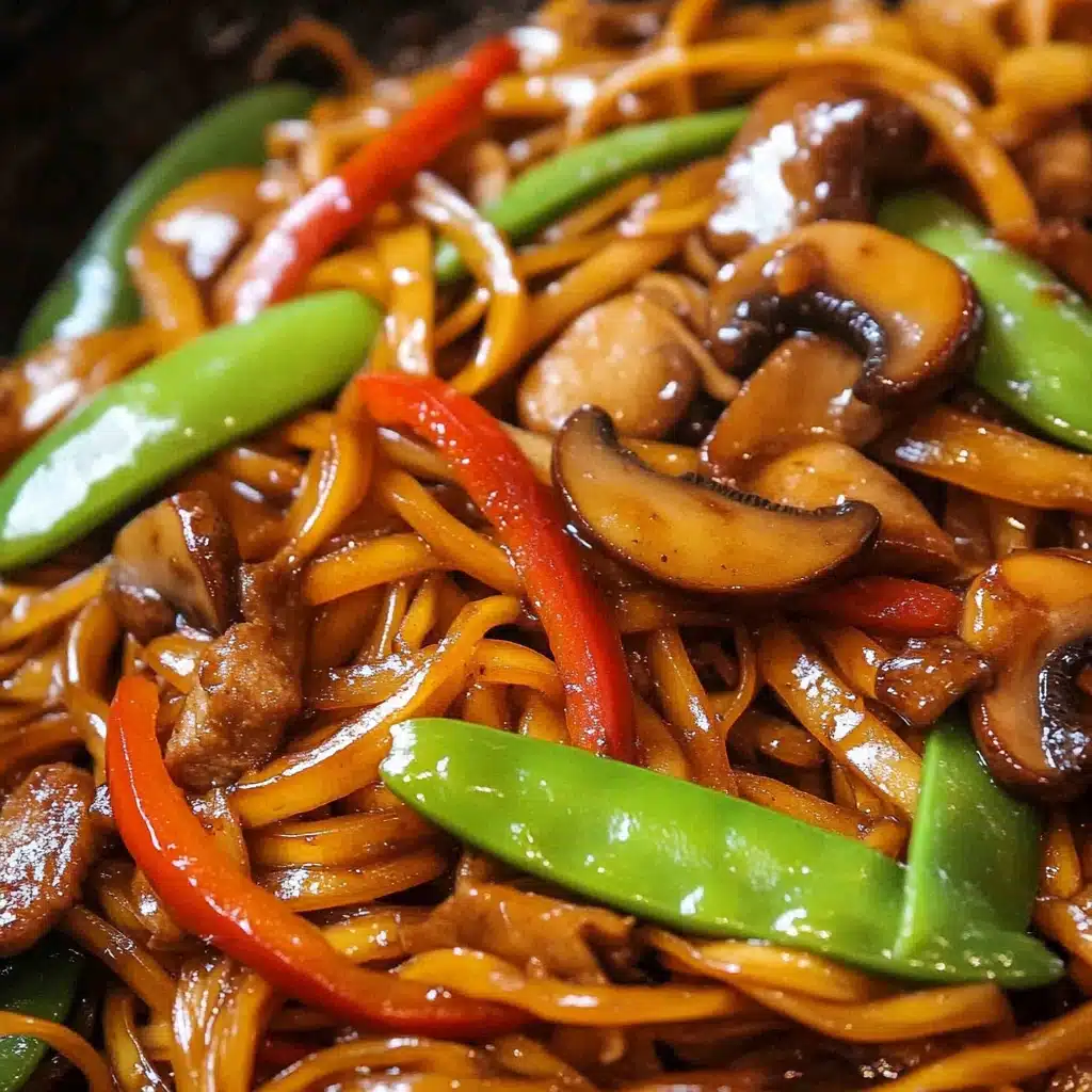 Delicious and Easy Chicken Noodle Stir Fry Recipe - Recipe Image