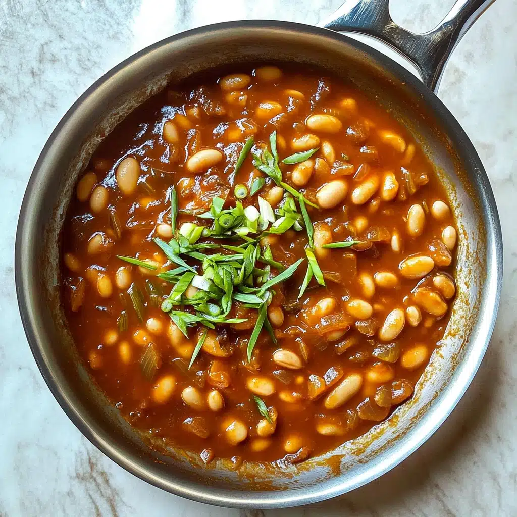 Caramelised Onion Butter Beans Recipe - Recipe Image