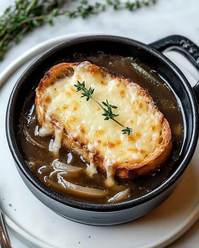 Classic French Onion Soup Recipe