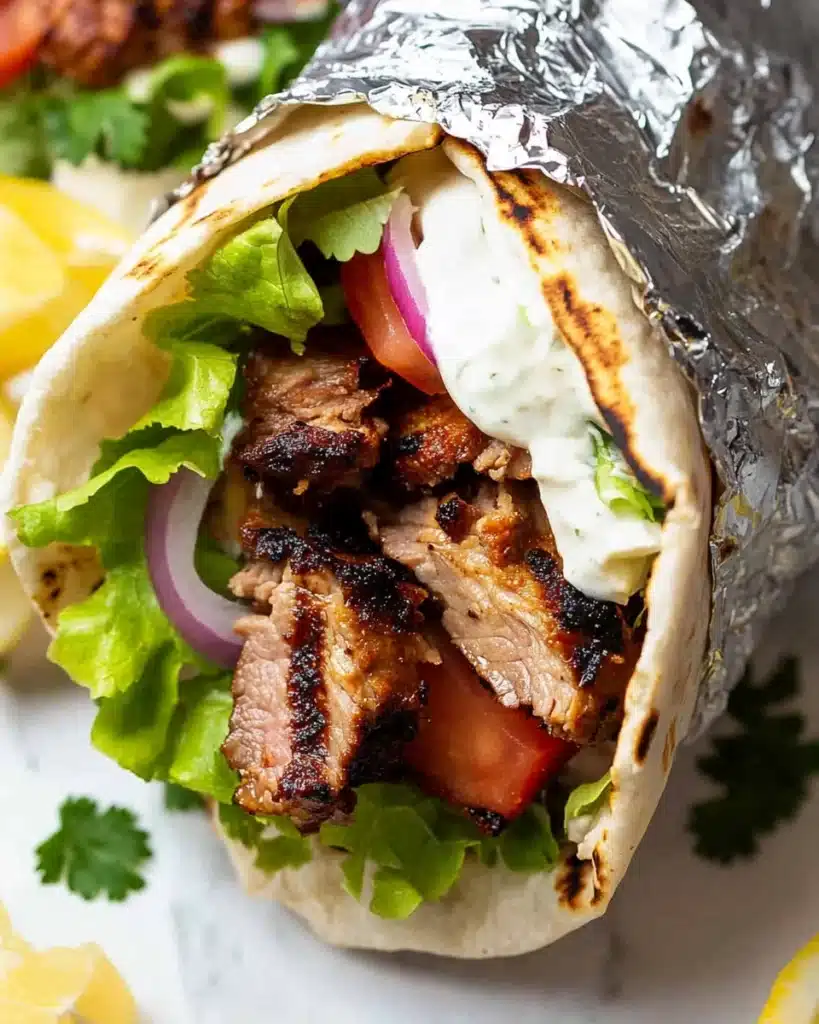 Chicken Shawarma Wrap Recipe