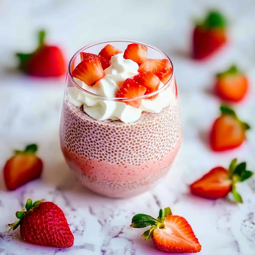 Strawberry Chia Seed Pudding Recipe - Recipe Image